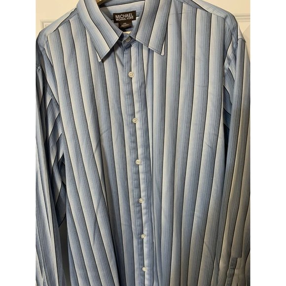 MICHAEL KORS Men's Sz XXL Long Sleeve Button Front Shirt‎ - Picture 4 of 7